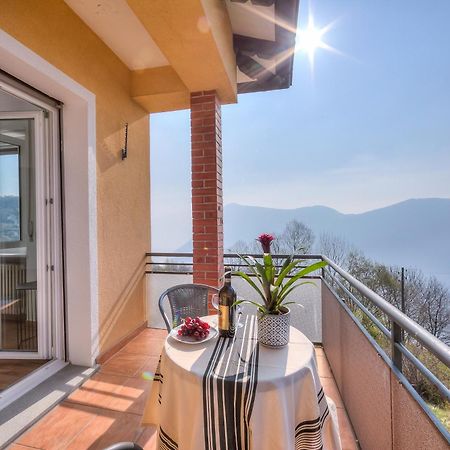 Ca' Gina Panoramica - Monte Bre - Happy Rentals ลูกาโน ภายนอก รูปภาพ