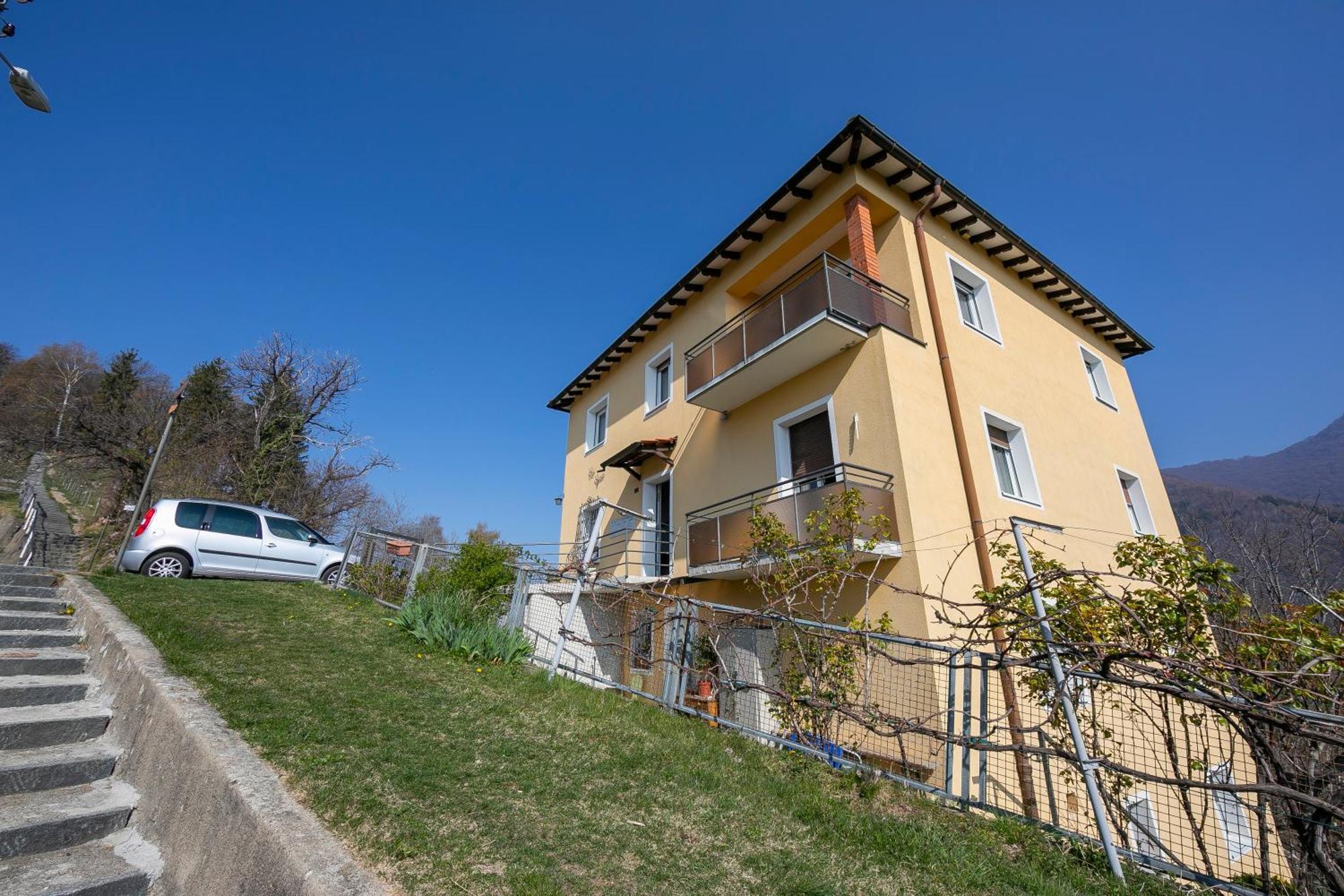 Ca' Gina Panoramica - Monte Bre - Happy Rentals ลูกาโน ภายนอก รูปภาพ