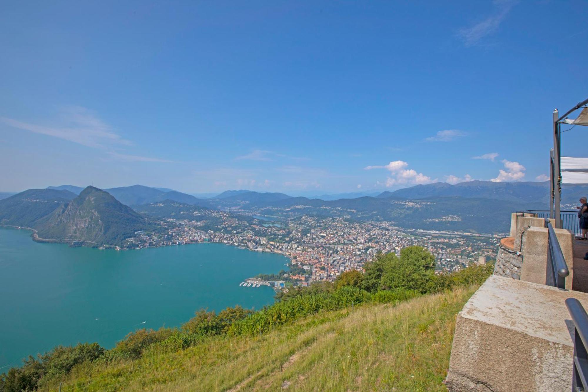Ca' Gina Panoramica - Monte Bre - Happy Rentals ลูกาโน ภายนอก รูปภาพ