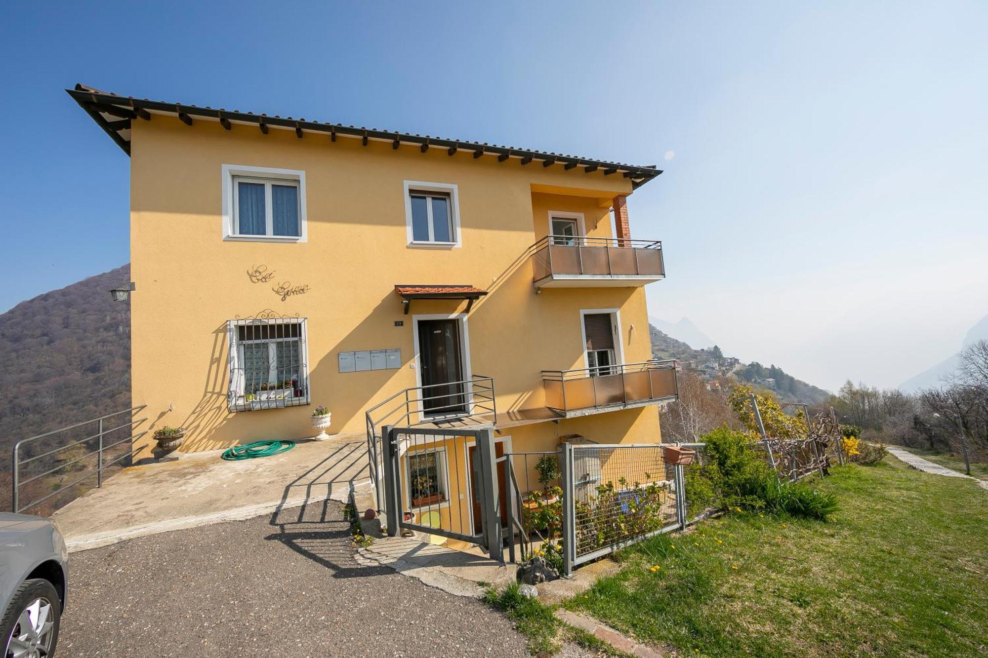 Ca' Gina Panoramica - Monte Bre - Happy Rentals ลูกาโน ภายนอก รูปภาพ