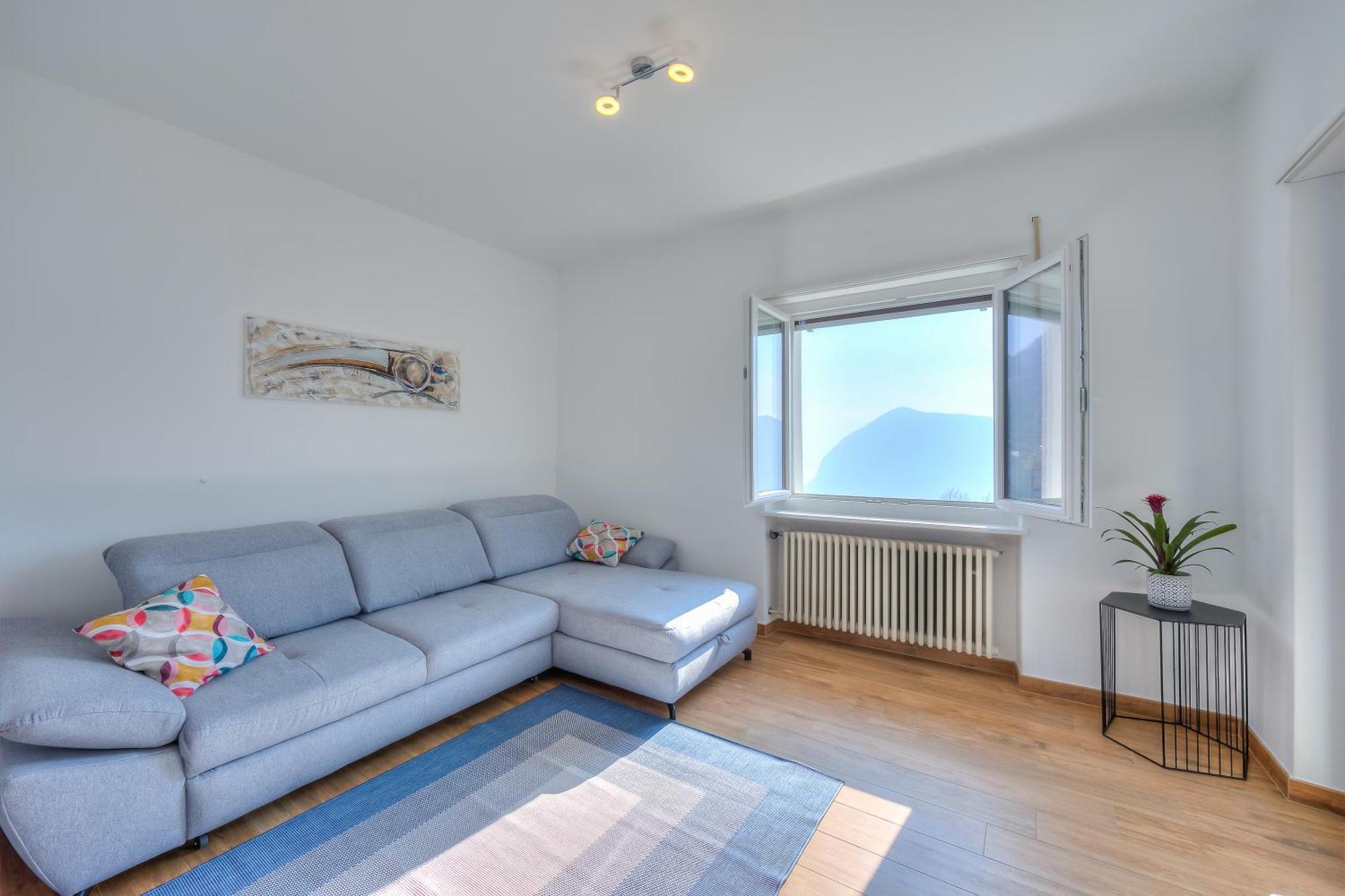 Ca' Gina Panoramica Apartment ลูกาโน ภายนอก รูปภาพ